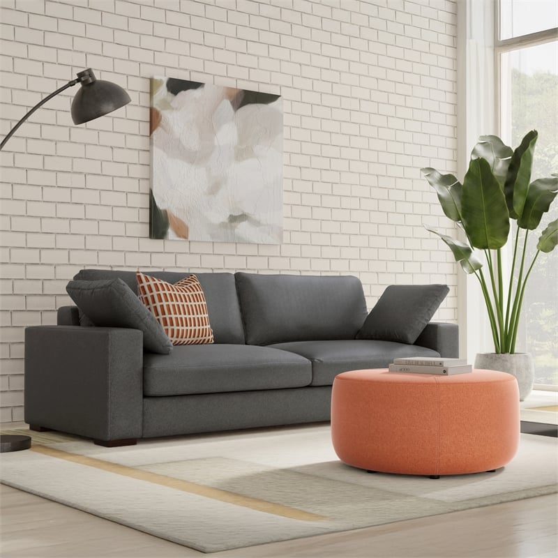 Charlie 96-inch Sofa in Tightly Woven Performance Fabric