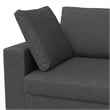 Charlie 96-inch Sofa in Tightly Woven Performance Fabric