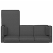 Simpli Home Charlie Right-Facing Sectional in Tightly Woven Performance Fabric