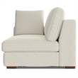 Simpli Home Charlie Right-Facing Sectional in Tightly Woven Performance Fabric
