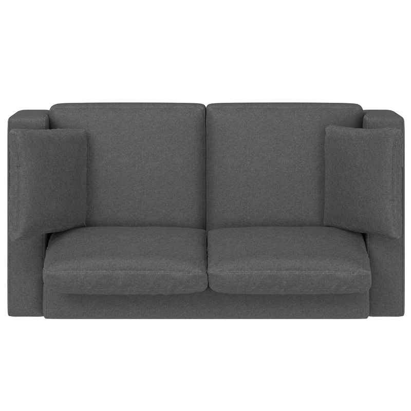 Charlie 78-inch Sofa in Tightly Woven Performance Fabric