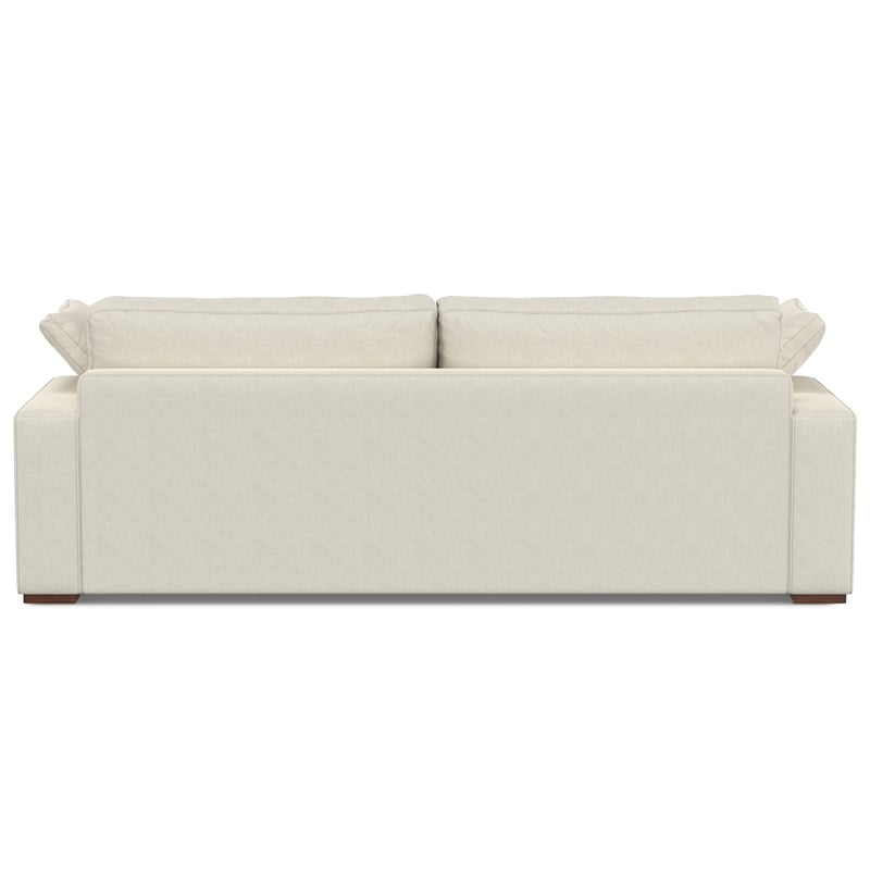 Charlie 96-inch Sofa in Tightly Woven off white Performance Fabric