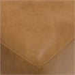 Rex Ottoman in Brown Genuine Leather