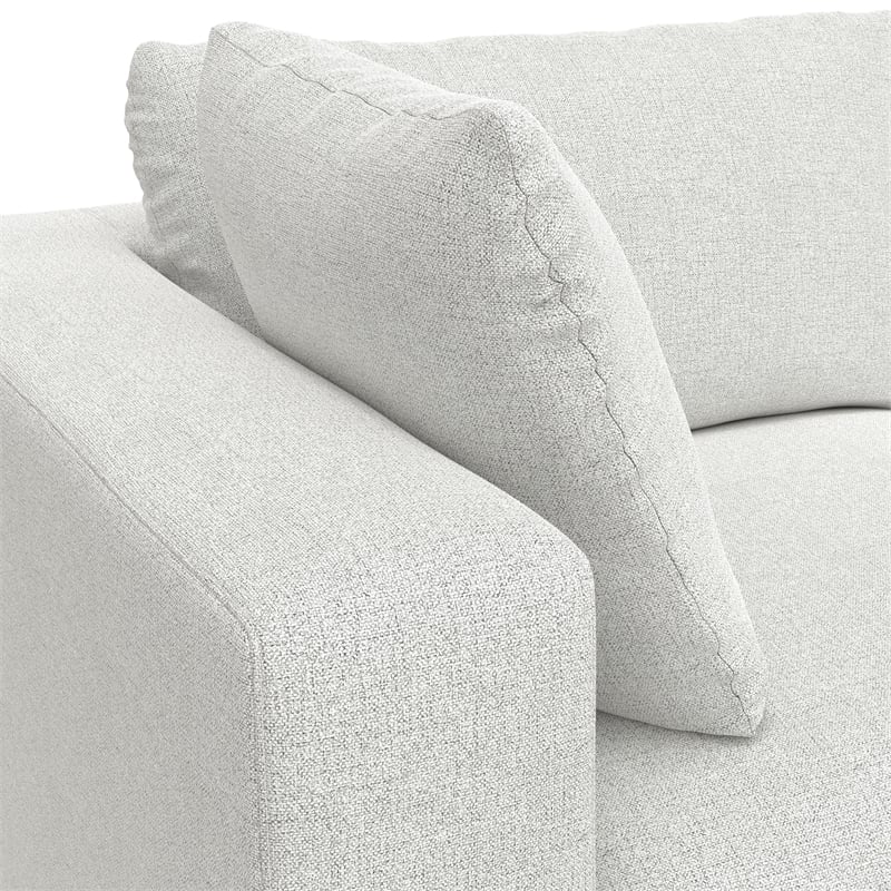 Simpli Home Jasmine 2-Seater Modular Sofa in Performance Fabric