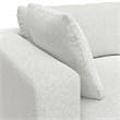 Simpli Home Jasmine 2-Seater Modular Sofa in Performance Fabric