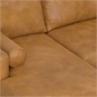 Morrison Left Sectional 102 inch Wide Sofa Sectional in Sienna Genuine Leather