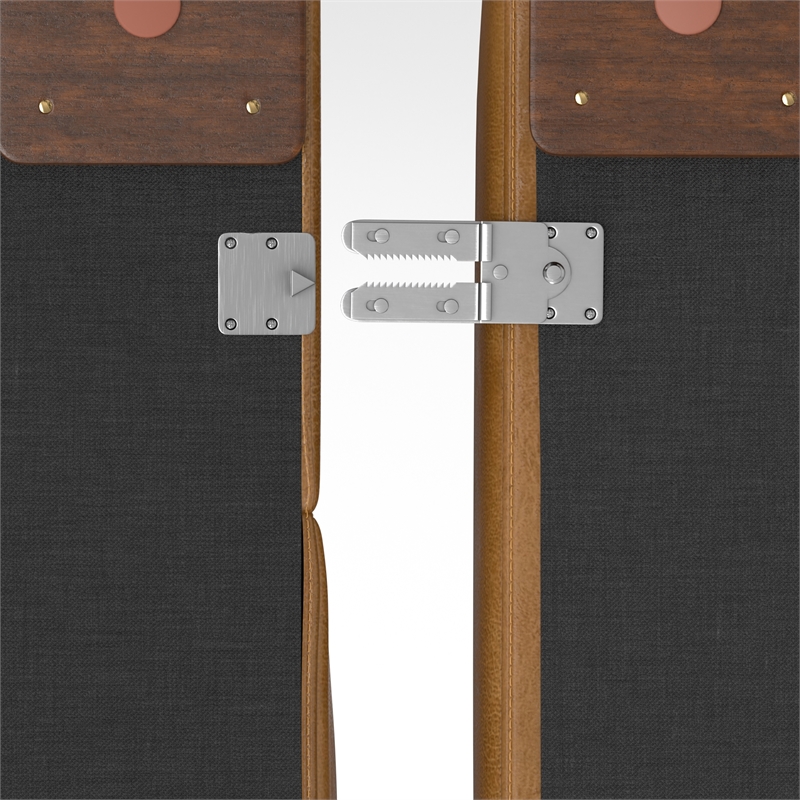 Rex Left-Facing Modular Sectional Sofa in Genuine Leather