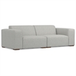 Rex 2 Seater Sofa in Tightly Woven Performance Fabric