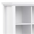 Artisan SOLID WOOD 48 inch x 57 inch Transitional 12 Cube Storage in White