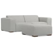 Rex 2-Seater Modular Sofa and Ottoman Set in Tightly Woven Performance Fabric