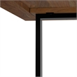Fieldcrest 72 x 36 inch Rectangle Modern Industrial Dining Table in Natural