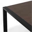 McKenzie 66x40 inch Rectangle Modern Industrial Dining Table in Smoky Gray