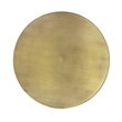 Melene  12 inch Wide Metal Side Table in Gold/Gray