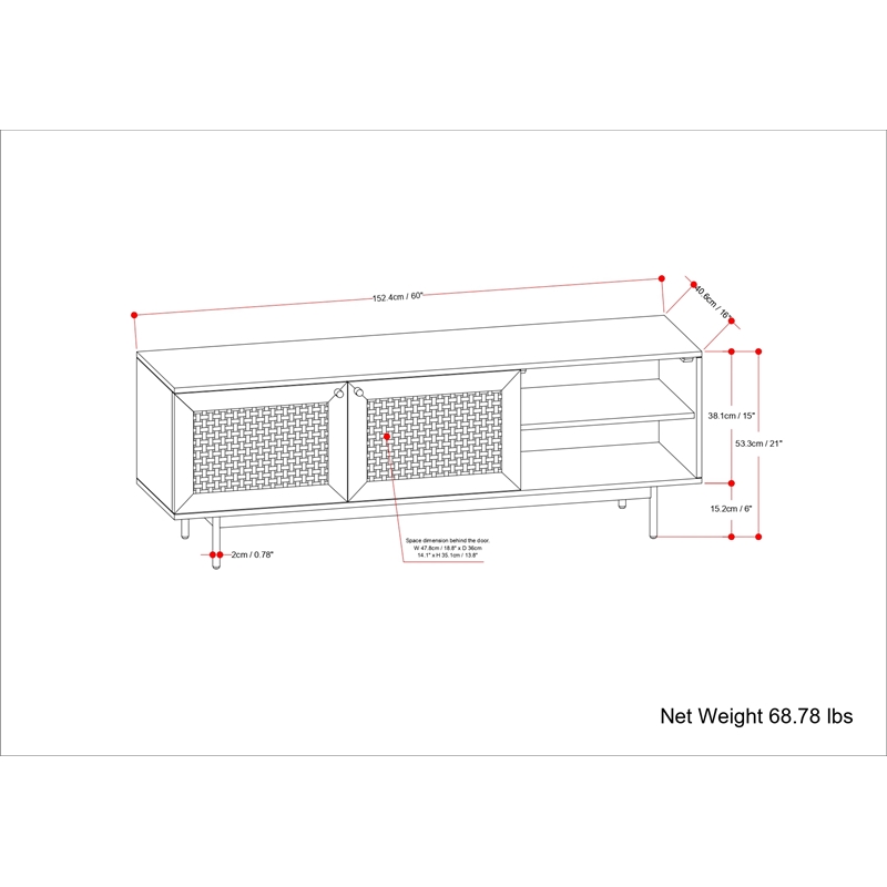Reeves SOLID MANGO WOOD 60
