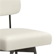 Giselle Modern Swivel Bar Stool (Setof 2) in Natural  Polyester Linen