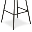 Giselle Modern Swivel Bar Stool (Setof 2) in Natural  Polyester Linen