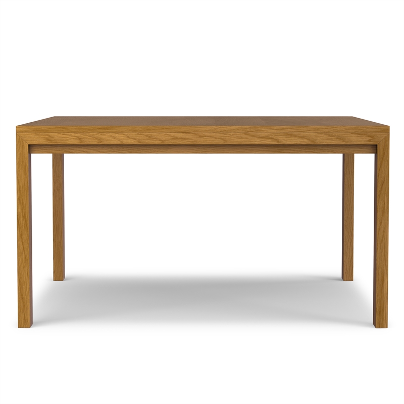 Wilson 54 inch x 54 inch Square Contemporary Dining Table in Oak Veneer