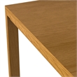 Wilson 54 inch x 54 inch Square Contemporary Dining Table in Oak Veneer