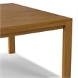 Wilson 54 inch x 54 inch Square Contemporary Dining Table in Oak Veneer