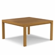 Wilson 54 inch x 54 inch Square Contemporary Dining Table in Oak Veneer