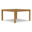 Wilson 54 inch x 54 inch Square Contemporary Dining Table in Oak Veneer
