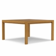 Wilson 54 inch x 54 inch Square Contemporary Dining Table in Oak Veneer