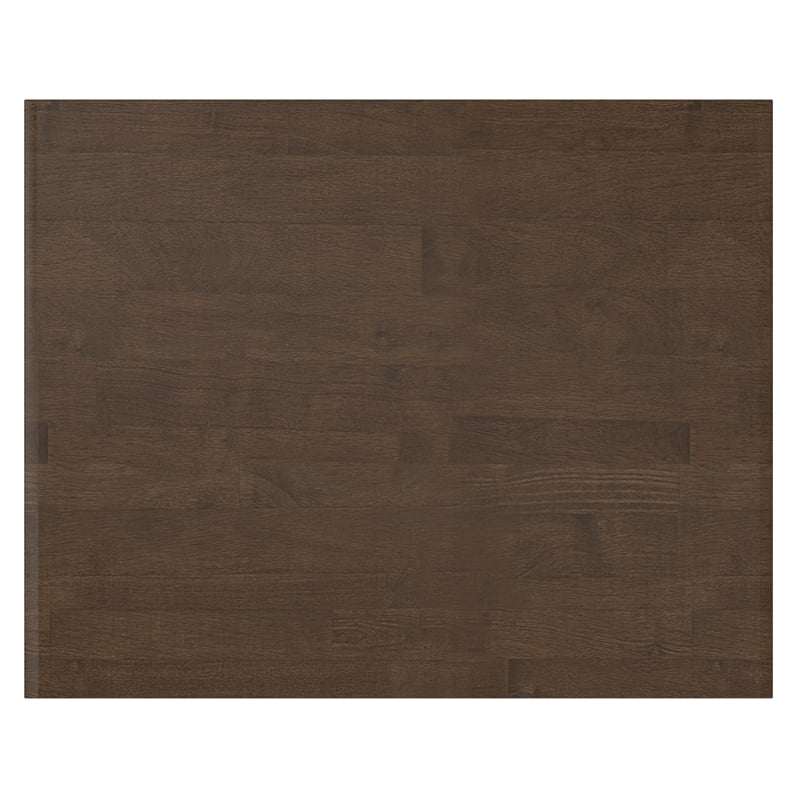 Banting SOLID HARDWOOD 20 inch Wide Industrial Nightstand in Walnut Brown