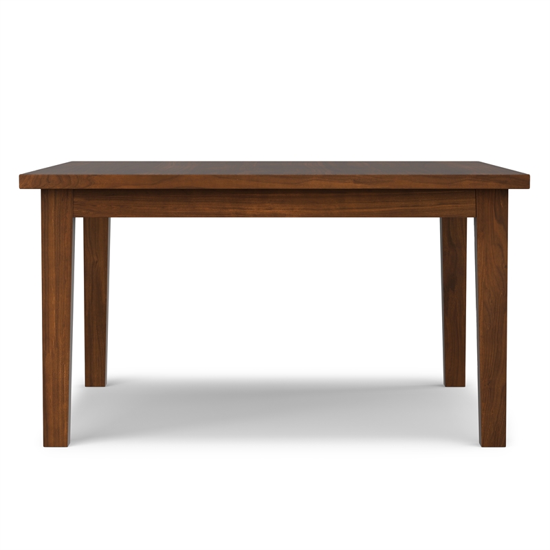 Eastwood 54 inch x 54 inch Square Contemporary Dining Table in Walnut