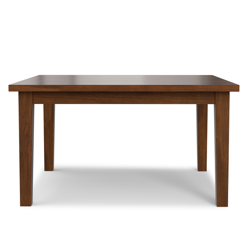 Eastwood 54 inch x 54 inch Square Contemporary Dining Table in Walnut