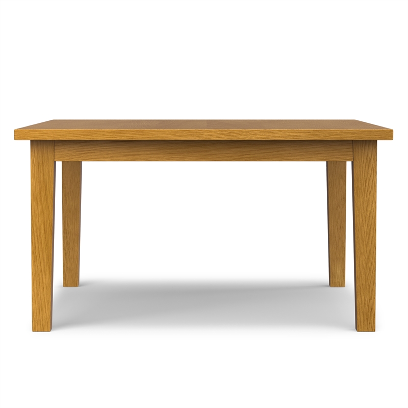 Eastwood 54 inch x 54 inch Square Contemporary Dining Table in Oak