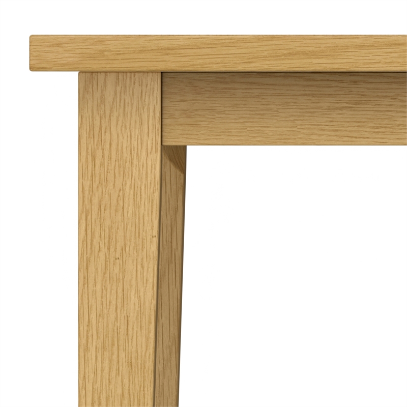 Eastwood 54 inch x 54 inch Square Contemporary Dining Table in Oak