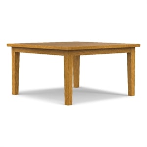 Eastwood 54 inch x 54 inch Square Contemporary Dining Table in Oak