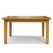 Eastwood 54 inch x 54 inch Square Contemporary Dining Table in Oak