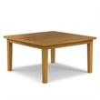 Eastwood 54 inch x 54 inch Square Contemporary Dining Table in Oak