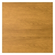 Lowry 54 x 54 inch Square Modern Industrial Square Dining Table in Oak Veneer