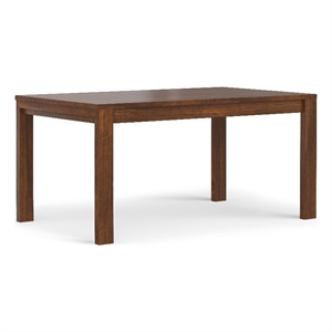Wilson 60-76x36&quot Rectangle Transitional Extendable Dining Table in Walnut Veneer