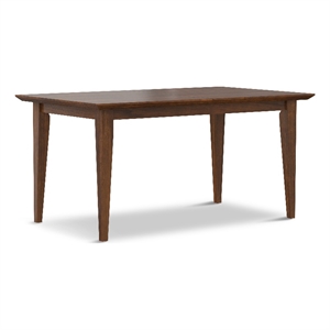Colby 60-76&quotx 36&quotRectangle Contemporary Extendable Dining Table in Walnut