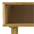 Fallon SOLID MANGO WOOD 20 inch Wide Square Contemporary End Table in Natural
