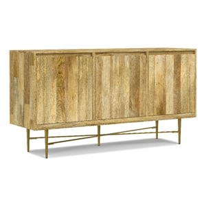 Fallon MANGO WOOD and Iron 60 x 18 inch Rectangle Sideboard Buffet in Natural