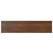 Lennon  72 inch Wide Mid Century Modern TV Media Stand in Walnut Veneer