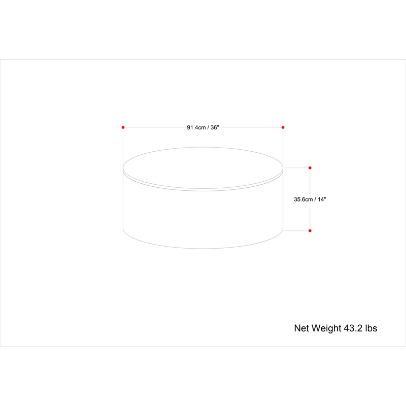 Millbury MANGO WOOD 36