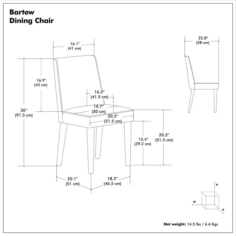 Bartow/Watkins Modern 7 PC Dining Set in Natural Woven Polyester & 72