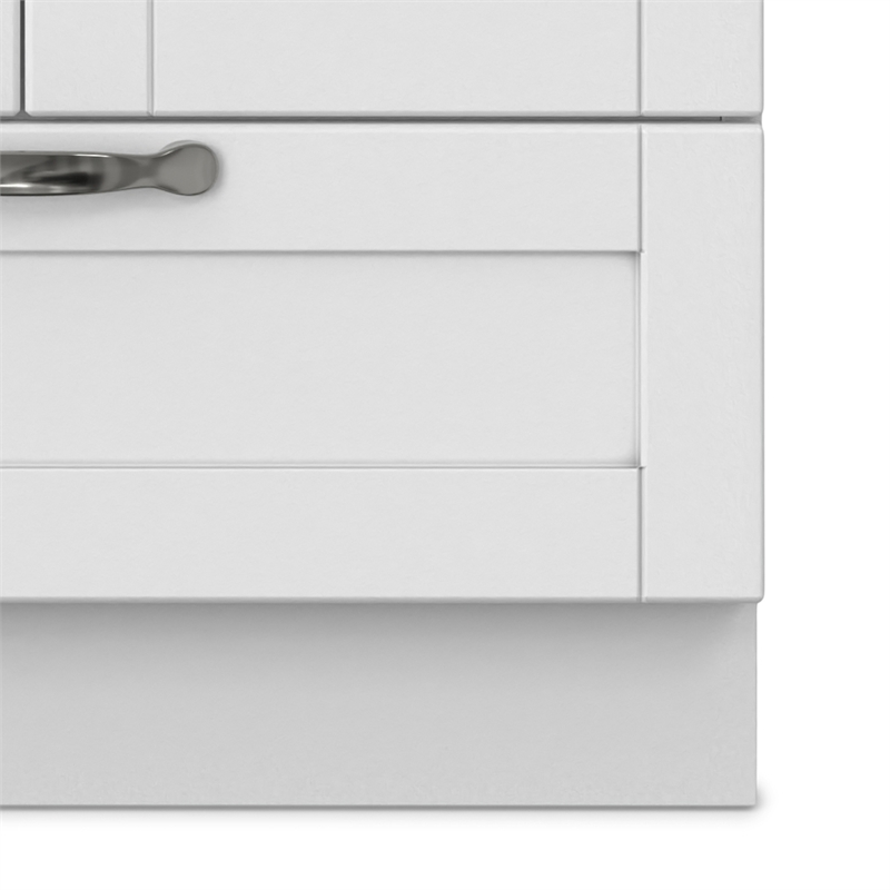 Maile 24-inch Utility Sink & Cabinet in Pure White