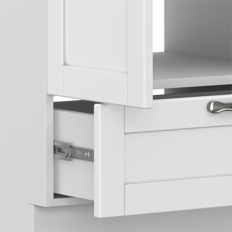 Maile 24-inch Utility Sink & Cabinet in Pure White