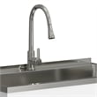 Modern Wide Shaker 36-inch Utility Sink & Cabinet in Pure White