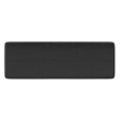 Carlson 45 inch Wide Ottoman Bench in Distressed Black Vegan Faux Leather