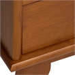 Draper 35W 6 Cubbie Bookcase with Drawer (Set of 2) in Teak Brown