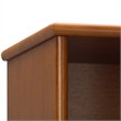 Draper 35W 6 Cubbie Bookcase with Drawer (Set of 2) in Teak Brown