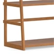 Acadian 30W 5 Shelf Ladder Bookcase (Set of 2) in Light Golden Brown