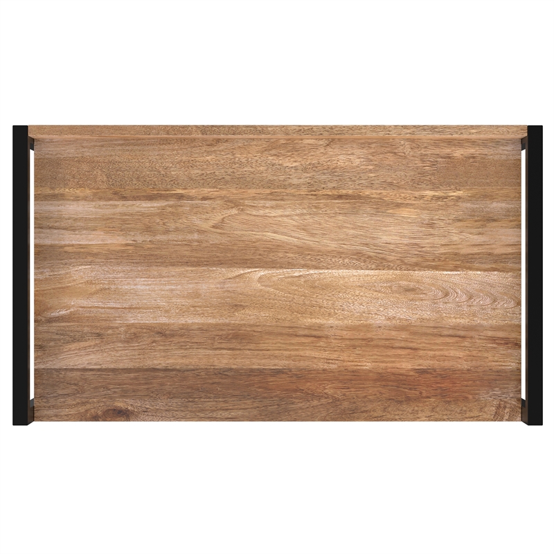 Kelsey 30W 5 Shelf Bookcase with Doors (Set of 2) in Natural